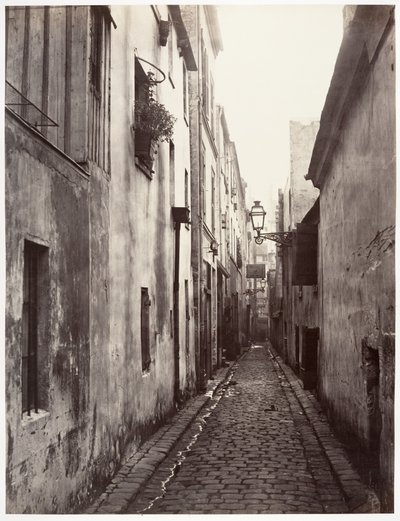Impasse Briare by Charles Marville